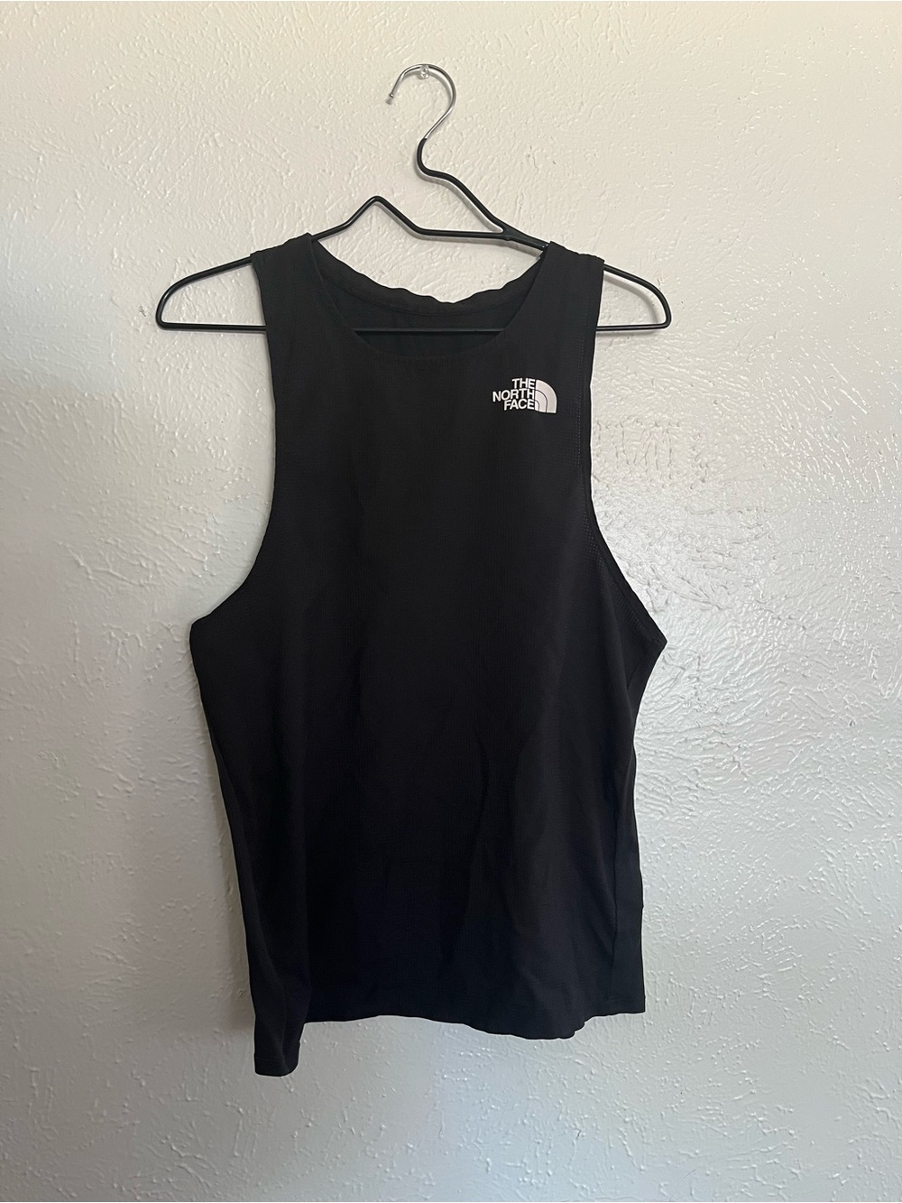 The North Face Women's Black Tank with White Logo